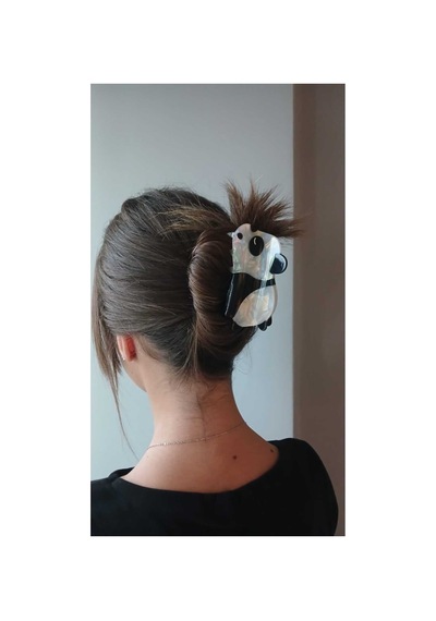Panda Model Kemik Mandal Toka 1 Adet Krem