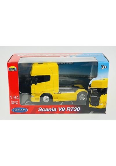 Welly Man Tgx Xxl 1/64 Sarı Model Araba