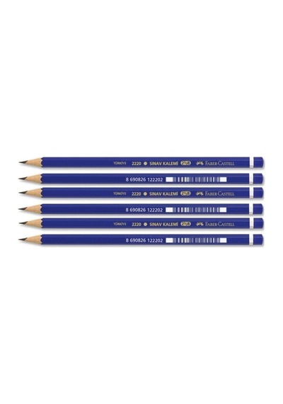 Faber Sınav Kalemi 5165222000 6 Lı Paket Genel