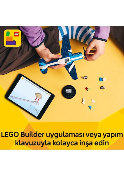 LEGO® Creator 3’ü 1 Arada Uçak: Yarış Uçağı 31160 - 7 Yaş ve Üzeri Çocuklar için Jet veya Helikoptere Dönüşebilen Oyuncak Yapım Seti (178P) LEGO® Creator 3’ü 1 Arada Uçak: Yarış Uçağı 31160 - 7 Yaş ve Üzeri Çocuklar için Jet veya Helikoptere Dönüşebilen Oyuncak Yapım Seti (178P)
