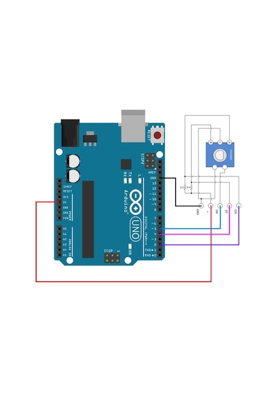 Ec11 Rotary Encoder Butonlu 20 Adım Pot Başlıklı Pwm 360 Derece Döner Butonlu
