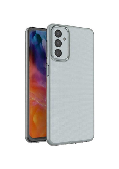 Zore Galaxy Uyumlu M23 Kılıf Süper Silikon Kapak - Renksiz Renksiz