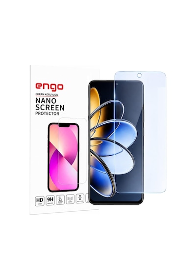 General Mobile Gm 26 One 5g İle Uyumlu Ekran Koruyucu Nano Parlak, 9h Kırılmaz Esnek Yapı