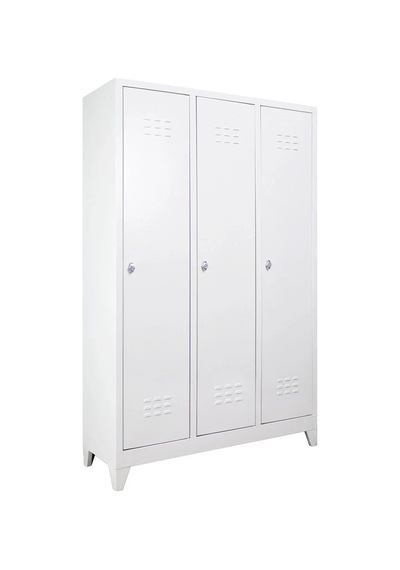 Soyunma Dolabı Std 3 Lu 1170x400x1850 Mm Gri