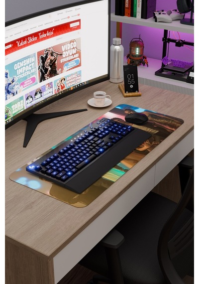 Elite V1 70x30 Xl Gaming Kauçuk Kaymaz Taban Mouse Pad Fare Altlığı