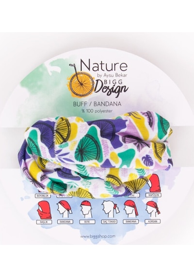 Biggshop Biggdesign Nature Keşif Bandana