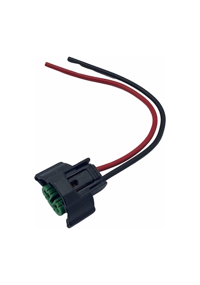 H9/h11 Ampul Soketi Kablolu Kapalı Tip Yeşil