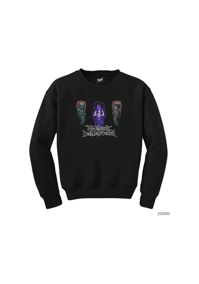 The Black Dahlia Murder Human Body Siyah Sweatshirt Siyah