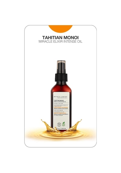 Botanica Comfort Monoi Argan Makademya İçerikli Nemlendirici Saç Bakım Yağı 100 ML