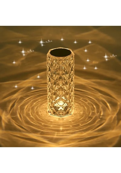 Kristal Led Kumandalı Ve Dokunmatik Masa Lambası Diğer