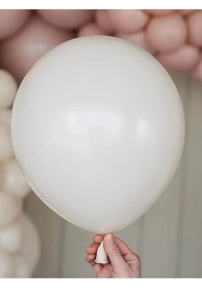 Parti Doğum Günü 23 Nisan Organizasyon Balonu 20 Adet BEYAZ