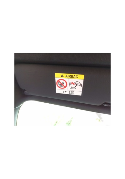 Oto Airbag Uyarısı Etiket Sticker 2 Adet