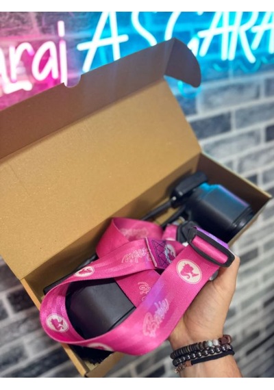 Barbie Baskılı Ön 2 Li Tofaş Emniyet Kemeri Takımı