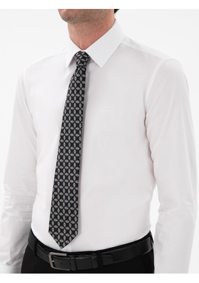 Cacharel Beyaz Slim Fit Pamuklu Oxford Gömlek