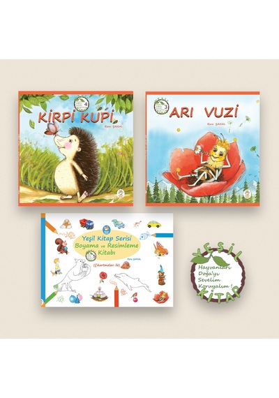 Beslenme Bilinci Seti - 3 Resimli Kitap / 5 Yaş +