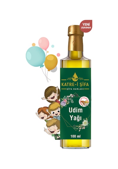 Katre-i Şifa Udim Yağı Çocuklar için Yumuşak İçim Udi Hindi Yağı 100 ML