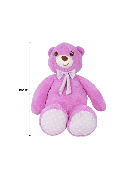 100 Cm Love Bam Lila Ayı Çok Renkli