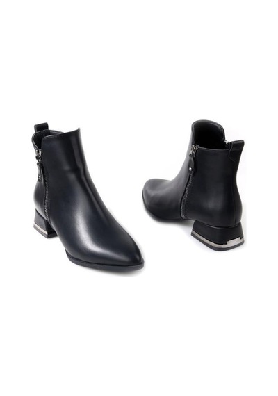 Papuçcity Dnz 03030 Kadın 3,5 Cm Topuklu Bot 001