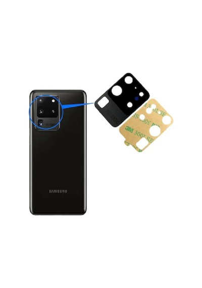 Samsung Galaxy S20 Ultra G988 İle Uyumlu Kamera Camı