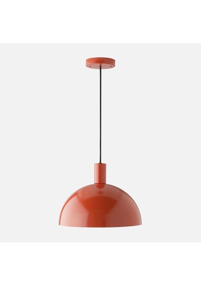 Rsylight Retro Metal Rustik Dekoratif Nar Çiçeği Tekli Sarkıt Avize Çap:29 Cm Beyaz