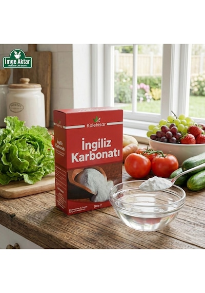 İngiliz Karbonatı 200 Gr - Saf Sodyum Bikarbonat