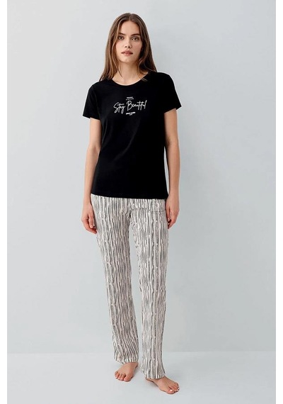 Pierre Cardin Pc9188-s Pijama Takım Siyah