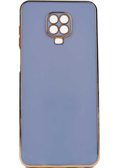 Teknomoda Xiaomi Redmi Note 9 Pro Kılıf Kenarları Gold Kamera Korumalı Renkli Pastel Silikon