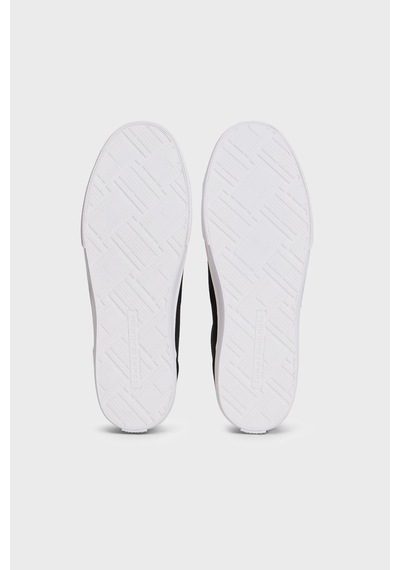Tommy Hilfiger Logolu Sneaker Ayakkabı Bayan Ayakkabı Fw0fw09102 Bds Siyah