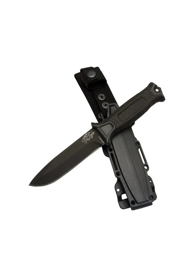 Tiger Tactical Htm 1041 A Siyah Outdoor / Survival Bıçak 27cm - Kauçuk Sap, Kılıflı, Kutulu Çok Renkli
