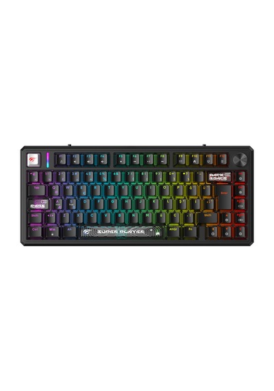 Havit Gamenote Kb916l Pro-tur Rgb Mekanik Manyetik Oyuncu Klavyesi, 8khz, 0.25ms, Hot Swap, Ses Çarkı
