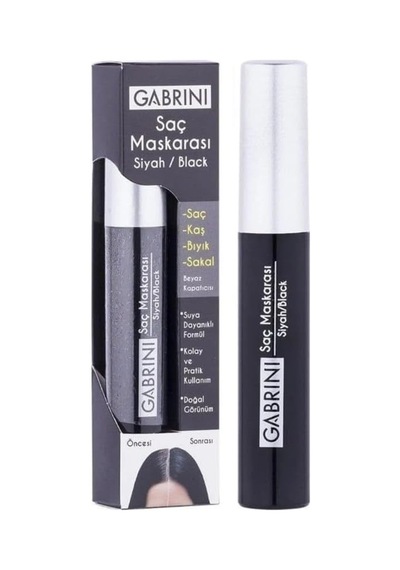 Gabrini Saç Maskarası Siyah Genel