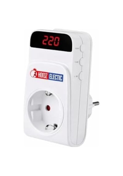 Protex-r Dijital Voltaj Koruyucu Priz - Ayarlanabilir Alt/üst Limit 140v-280v , 16a Akım Korumalı Priz, 5 Sn / 3 Dakika Gecikme Seçenekli, Led Ekranlı Kombi, Buzdolabı Ve Tv Koruyucu 1 Protex-r Dijital Voltaj Koruyucu Priz - Ayarlanabilir Alt/üst Limit 140v-280v , 16a Akım Korumalı Priz, 5 Sn / 3 Dakika Gecikme Seçenekli, Led Ekranlı Kombi, Buzdolabı Ve Tv Koruyucu 1