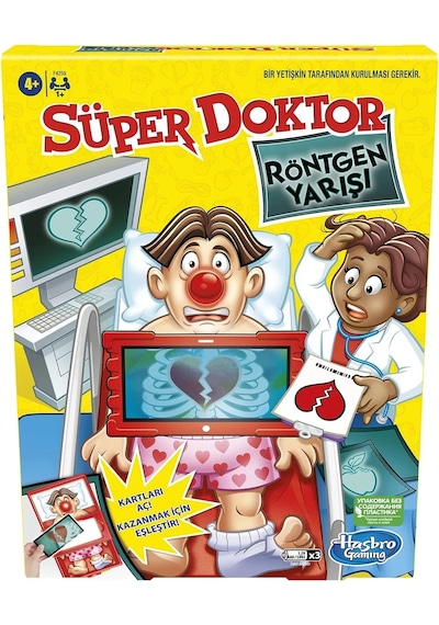 Süper Doktor Röntgen Yarışı Kutu Oyunu
