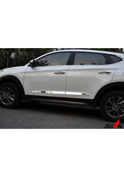 Hyundai Tucson Krom Yan Kapı Çıtası 2015-2020 Arası Uyumlu Krom Paslanmaz