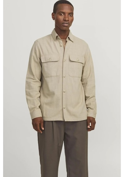 Jack & Jones Jprccraymond Erkek Gömlek Bej