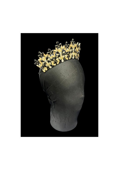 Golden Night Crown-gelin,kına,nişan,söz,after,bride,party Taç Siyah - 889679471 Siyah
