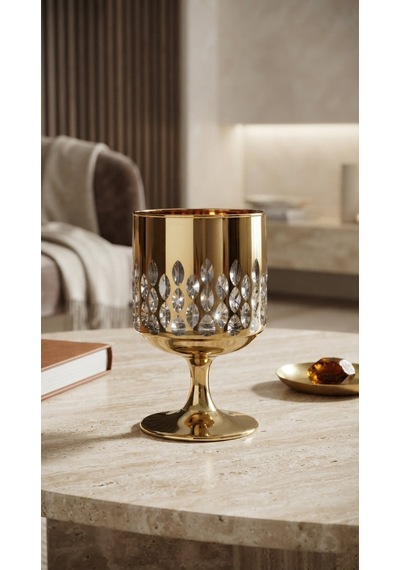 Eclat Nova Gold Kristal Kadeh 270 Cc Çok Renkli