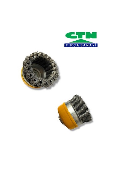 Ctm 80 Mm Eko Burgulu Çanak Fırça 20 Adet