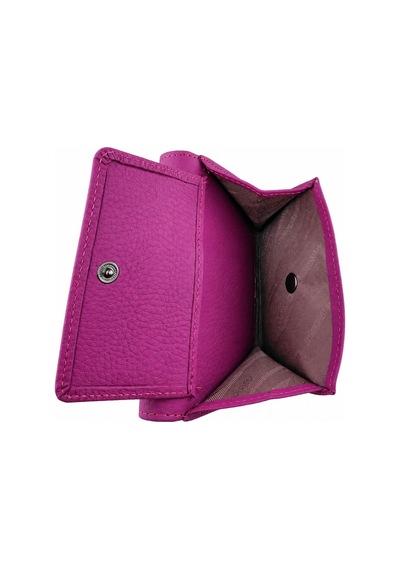 Alphaclub Bag Kadın Hakiki Deri Pembe Renk Çıtçıtlı Kartlık Ve Cüzdan