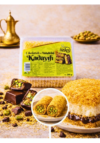 Kavrulmuş Çıtır Kadayıf - Dubai Çikolatası Ve Muhallebi İçin 200 Gr Kavrulmuş Kadayıf