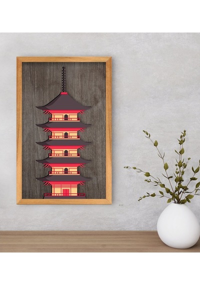 Bk Home Minka Evi Dekoratif Retro Ahşap Tablo-1 (551089198)