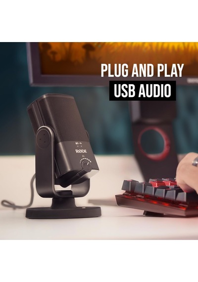 Rode Nt-usb Mını, Sökülebilir Manyetik Ayaklı, Dahili Pop Filtreli, Kulaklık Preamlifikatörlü Usb Mikrofon