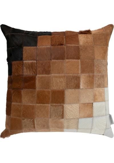 Mudo Home Lucas Deri Kırlent 45x45 Cm Çok Renkli