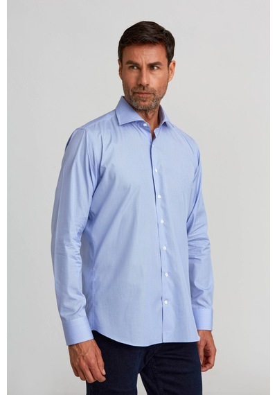 Bisse Platınıum Regular Fit Gömlek Mavi Pltg009 D35 Mavi