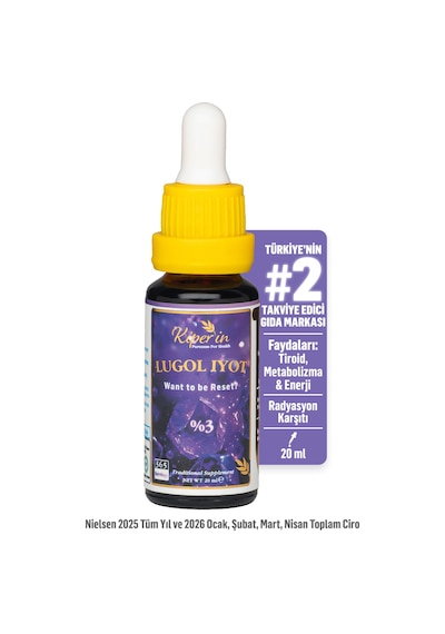 Kiperin Lugol %3 İyot 20 ML