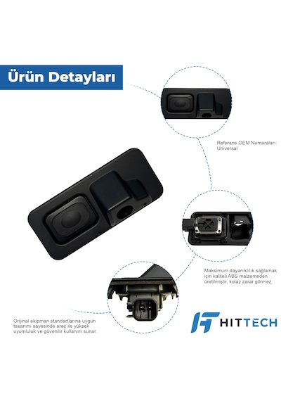 Land Rover ve Jaguar Uyumlu Çıtalı Bagaj Açma Düğmesi Butonu Switch OEM LR015457 LR045091