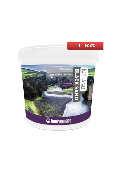 Reeflowers Iceland Black Sand Akvaryum Kumu (3-5 Mm) 1 Kg Ibs25k2