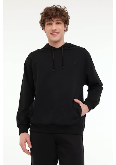 Lumberjack Mb Sn73 Hoodıe 5fx Siyah Erkek Sweatshirt A101939609 Siyah