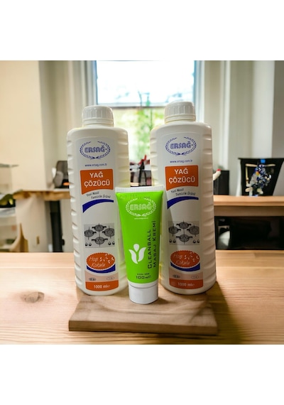 Ersağ Yağ Çözücü 2 x 1 L + Cleanball Masaj Kremi 100 ML