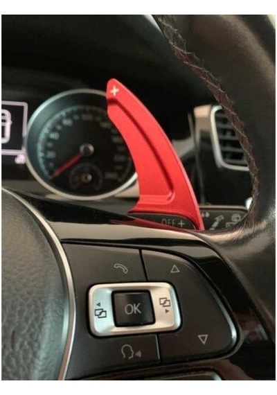 Çmk Volkswagen Golf 7 Tiguan 2017+ Paddle Shift Kırmızı (F1 Vites